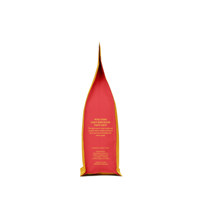 Organic Light Roast Coffee Blend Product Shot Side